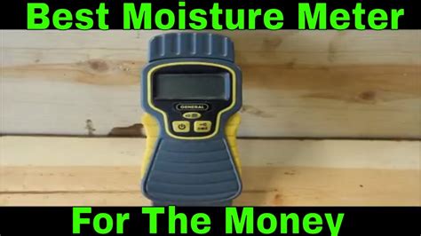 custom general moisture meter youtube|home moisture meter instructions.